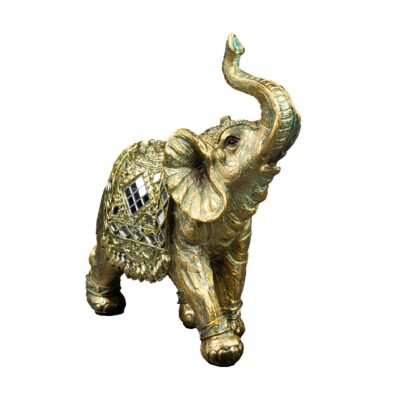 Decorațiune elefant cu trompa în sus